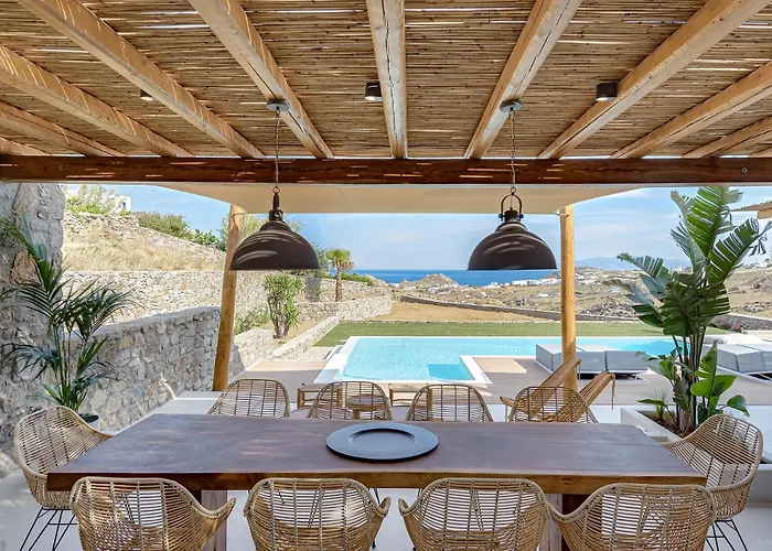 Villa Yasemin - Mykonos Paradise - Views - Pool - Large Garden