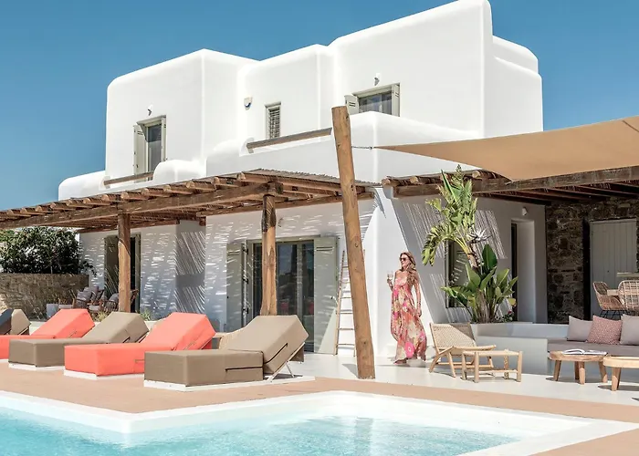 Yasemin - Mykonos Paradise - Views - Pool - Large Garden Villa *