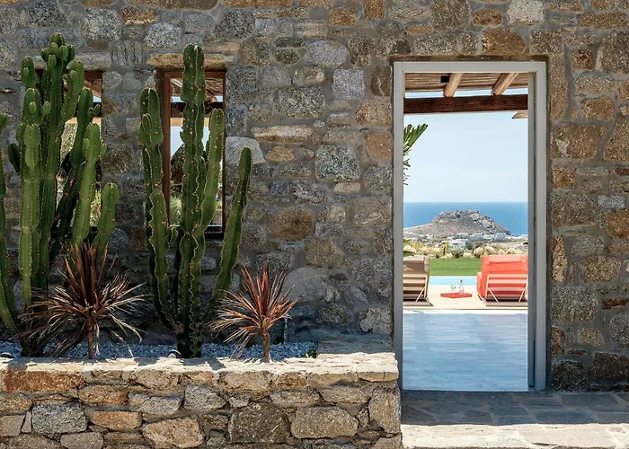 Yasemin - Mykonos Paradise - Views - Pool - Large Garden Villa