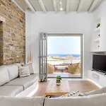 Villa Yasemin - Mykonos Paradise - Views - Pool - Large Garden Kalafatis