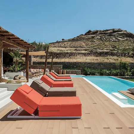 Yasemin - Mykonos Paradise - Views - Pool - Large Garden Kalafatis