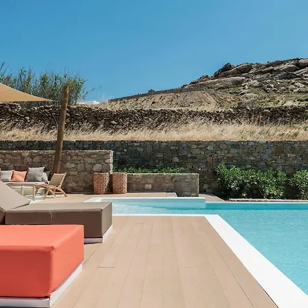 Yasemin - Mykonos Paradise - Views - Pool - Large Garden Villa Kalafatis