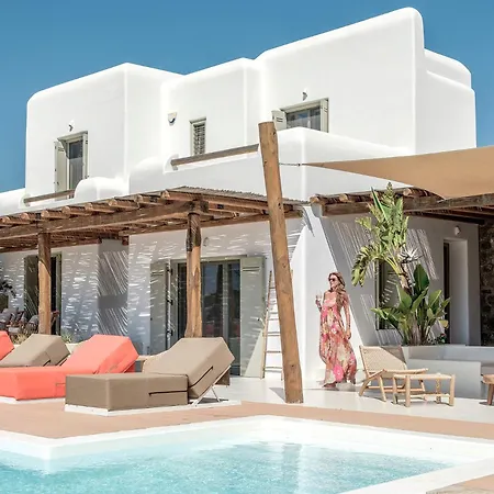 Yasemin - Mykonos Paradise - Views - Pool - Large Garden Villa Kalafatis