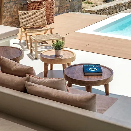 Yasemin - Mykonos Paradise - Views - Pool - Large Garden 卡拉法蒂斯