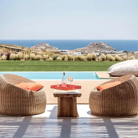 וילה Yasemin - Mykonos Paradise - Views - Pool - Large Garden *