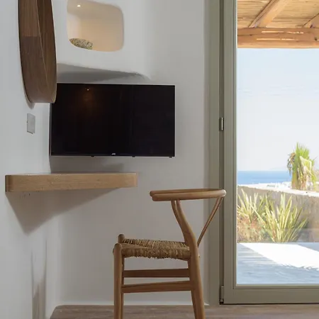וילה Yasemin - Mykonos Paradise - Views - Pool - Large Garden