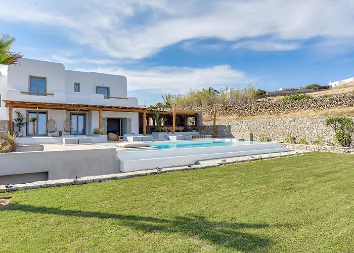 Villa Yasemin - Mykonos Paradise - Views - Pool - Large Garden