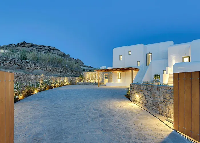 Yasemin - Mykonos Paradise - Views - Pool - Large Garden Villa *