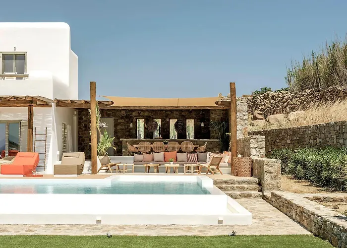 Yasemin - Mykonos Paradise - Views - Pool - Large Garden Villa *