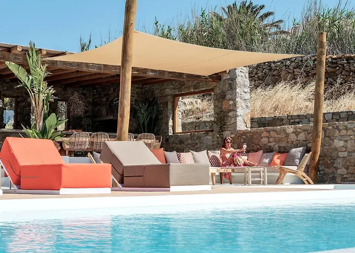 Yasemin - Mykonos Paradise - Views - Pool - Large Garden Villa *
