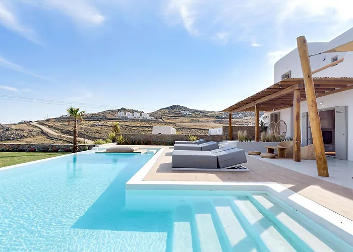 别墅 Yasemin - Mykonos Paradise - Views - Pool - Large Garden