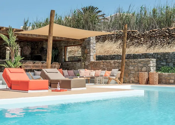 Yasemin - Mykonos Paradise - Views - Pool - Large Garden * 卡拉法蒂斯